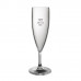 1x Champagnergläser Sektflöten 16cl Eiche Füllmarke 10cl Kunststoff PC Glasklar Ø 6.7 cm · 19.5 cm