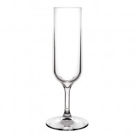 1x Champagnergläser Sektflöten 16cl Kunststoff Plastik PC Mehrweg Glasklar Ø 5 cm · 19.5 cm