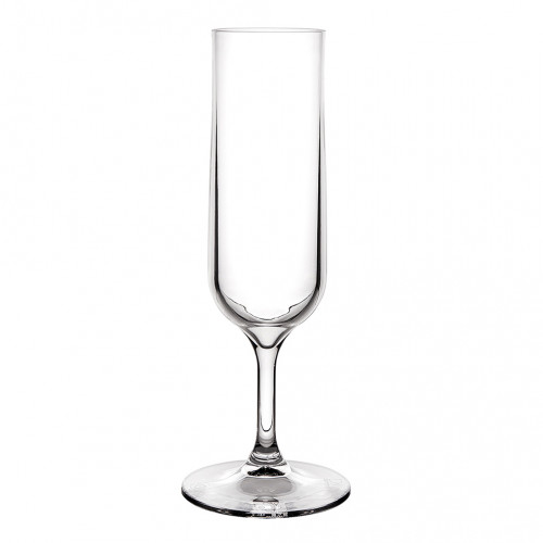 1x Champagnergläser Sektflöten 16cl Kunststoff Plastik PC Mehrweg Glasklar Ø 5 cm · 19.5 cm