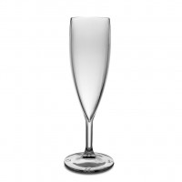 1x Champagnergläser Sektflöten 16cl Kunststoff Plastik PC Mehrweg Glasklar Ø 6.7 cm · 19.5 cm