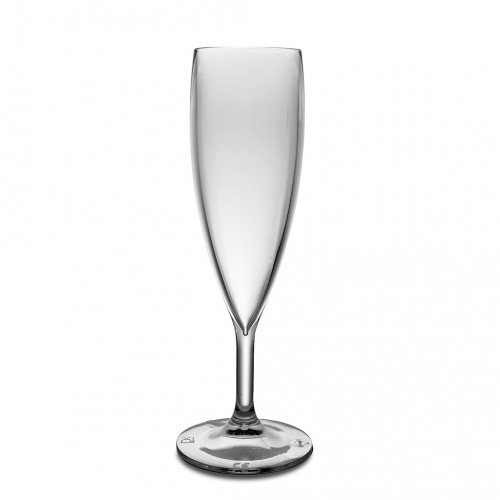 58x Champagnergläser Sektflöten 16cl Kunststoff Plastik PC Mehrweg Glasklar Ø 6.7 cm · 19.5 cm