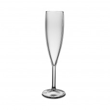 1x Champagnergläser Sektflöten 9cl Kunststoff Plastik PC Mehrweg Glasklar Ø 5 cm · 19.5 cm