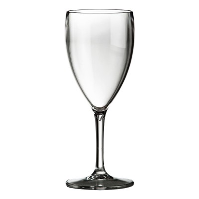 24x Weingläser Unzerbrechlich aus Kunststoff Glasklar 340 ml Ø 8 cm · 20,7 cm